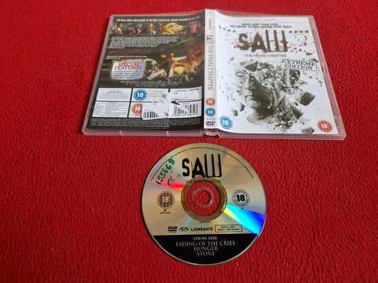 SAW THE FINAL CHAPTER DVD