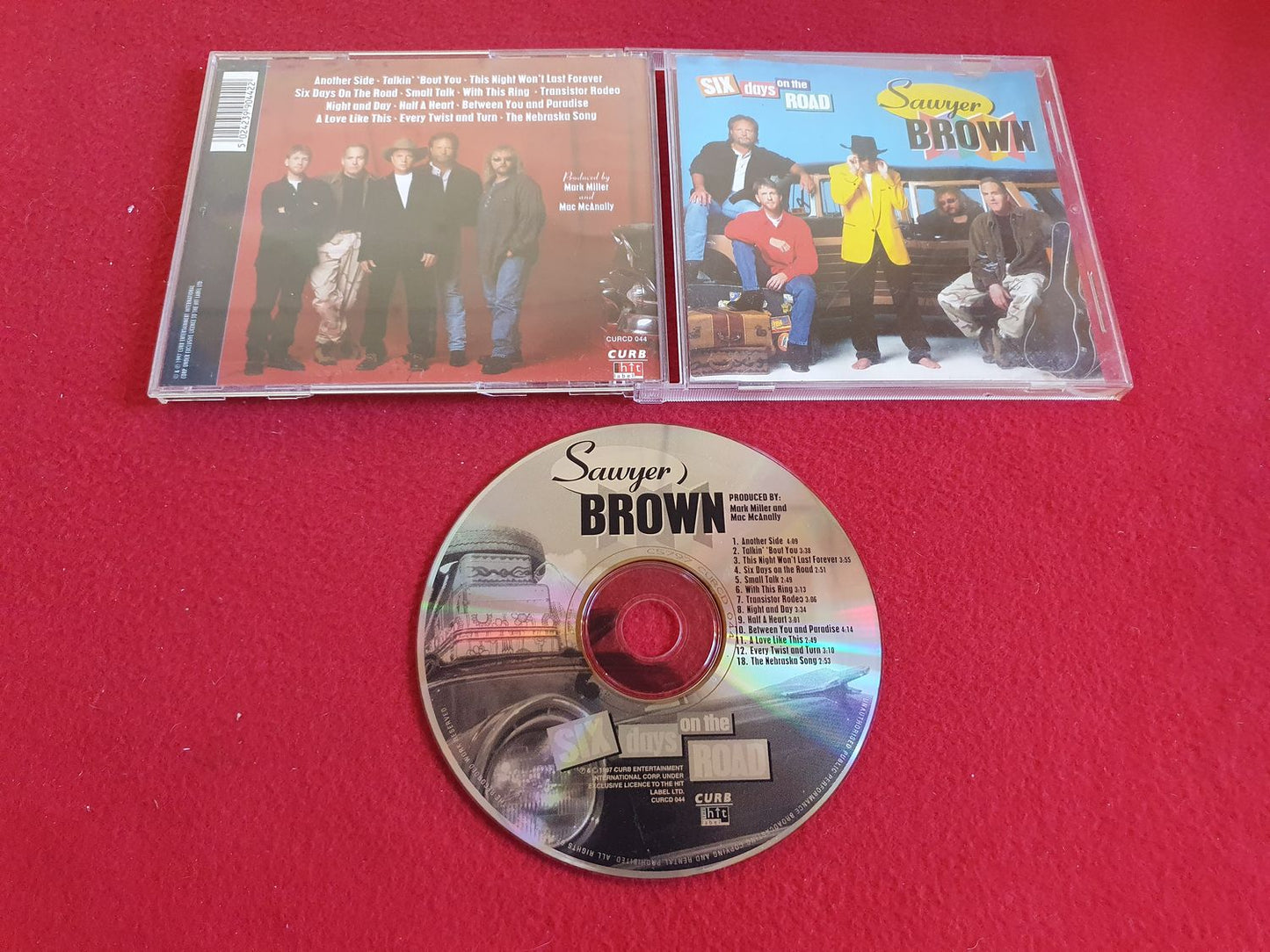 SAWYER BROWN SIX DAYS ON THE ROAD till CD