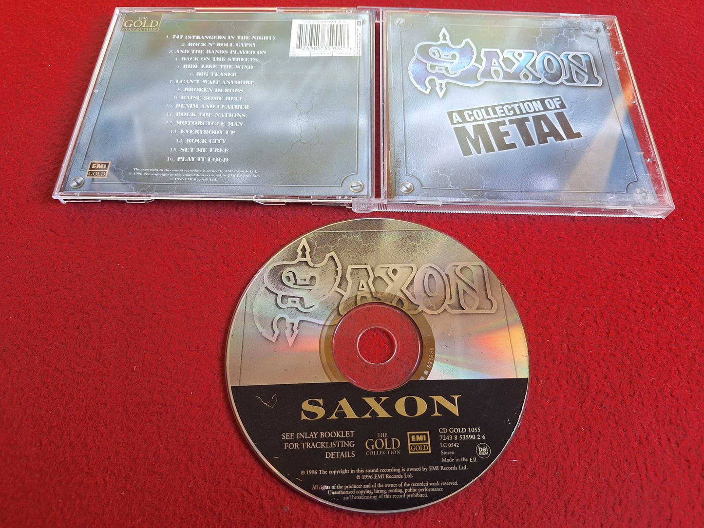 SAXON A COLLECTION OF METAL CD