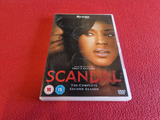 SCANDAL SEASON 2 BOX till DVD