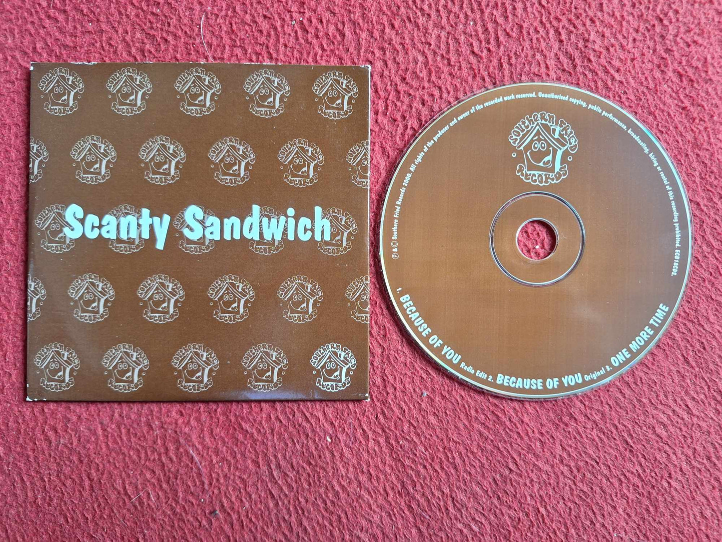 SCANTY SANDWICH BECAUSE OF YOU CD