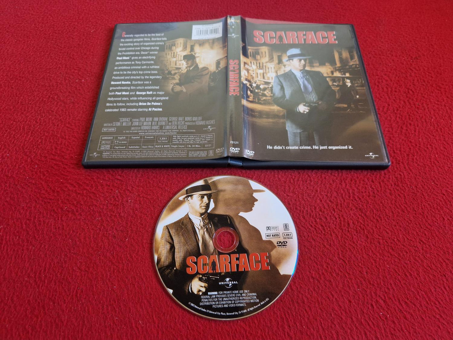 SCARFACE DVD