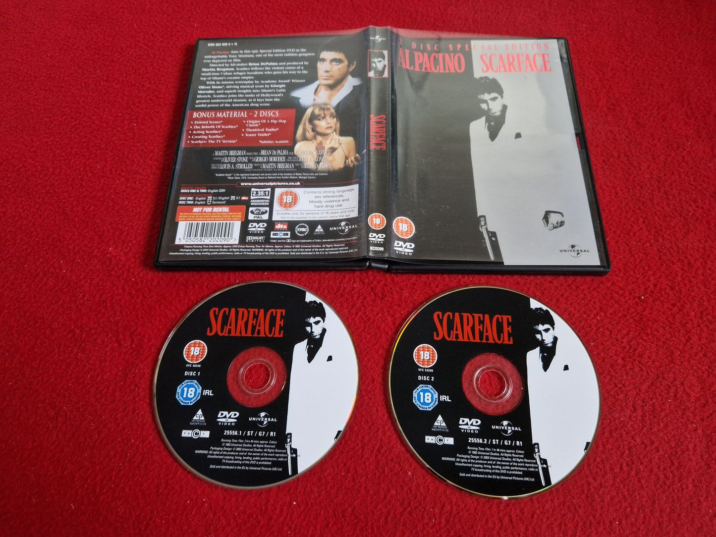 SCARFACE DVD