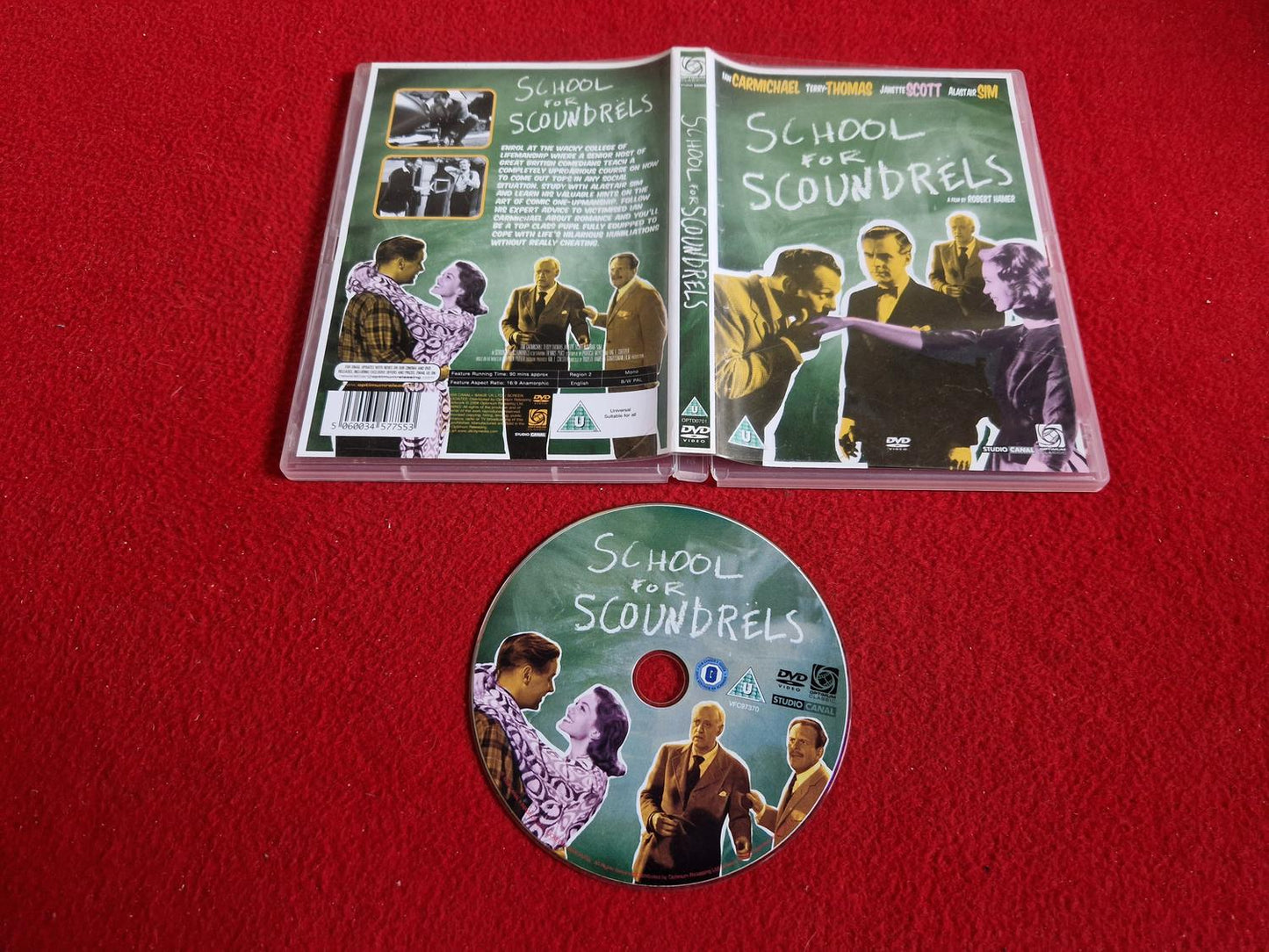 SCHOOL FOR SCOUNDRELS DVD