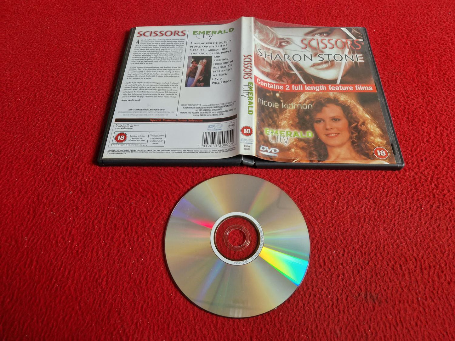 SCISSORS / EMERALD CITY DVD