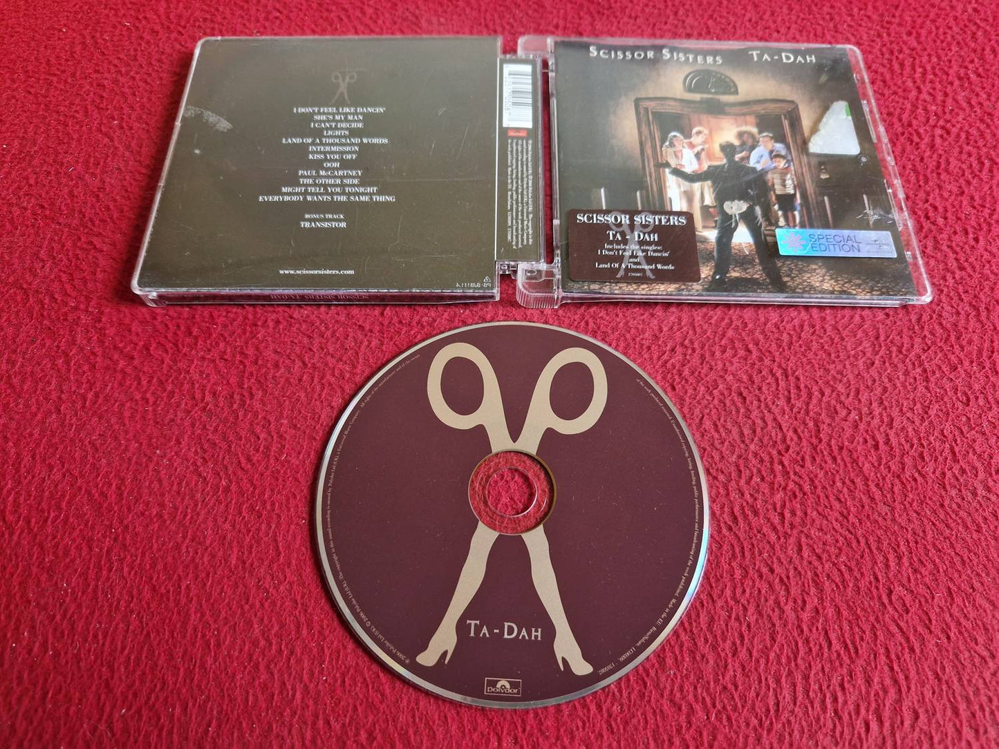 SCISSOR SISTERS TA-DAH CD