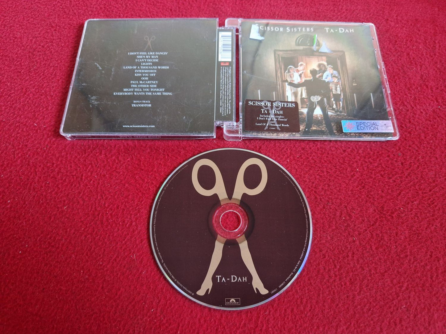 SCISSOR SISTERS TA-DAH CD
