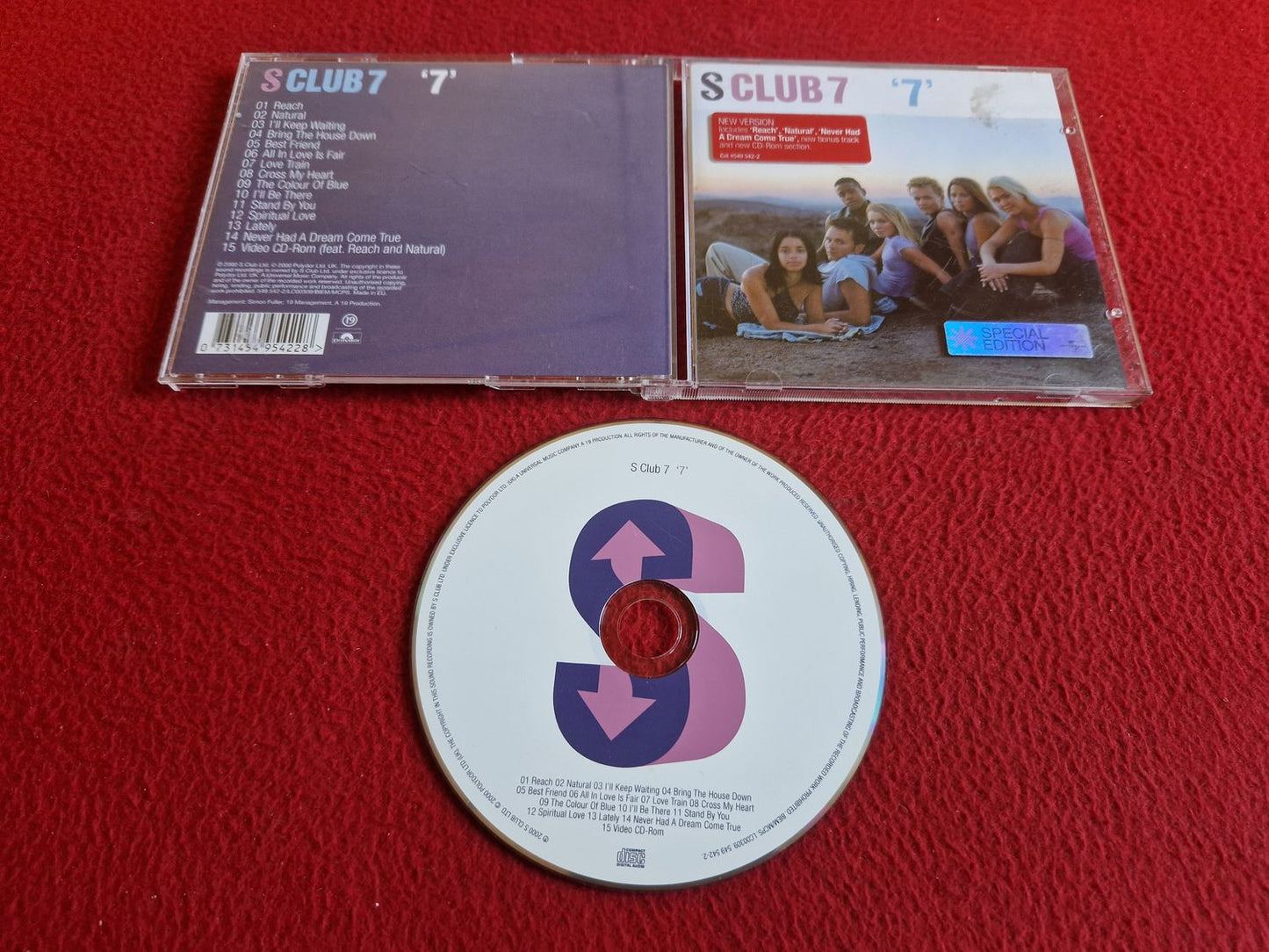 S CLUB 7 - 7 SPECIAL EDITION CD