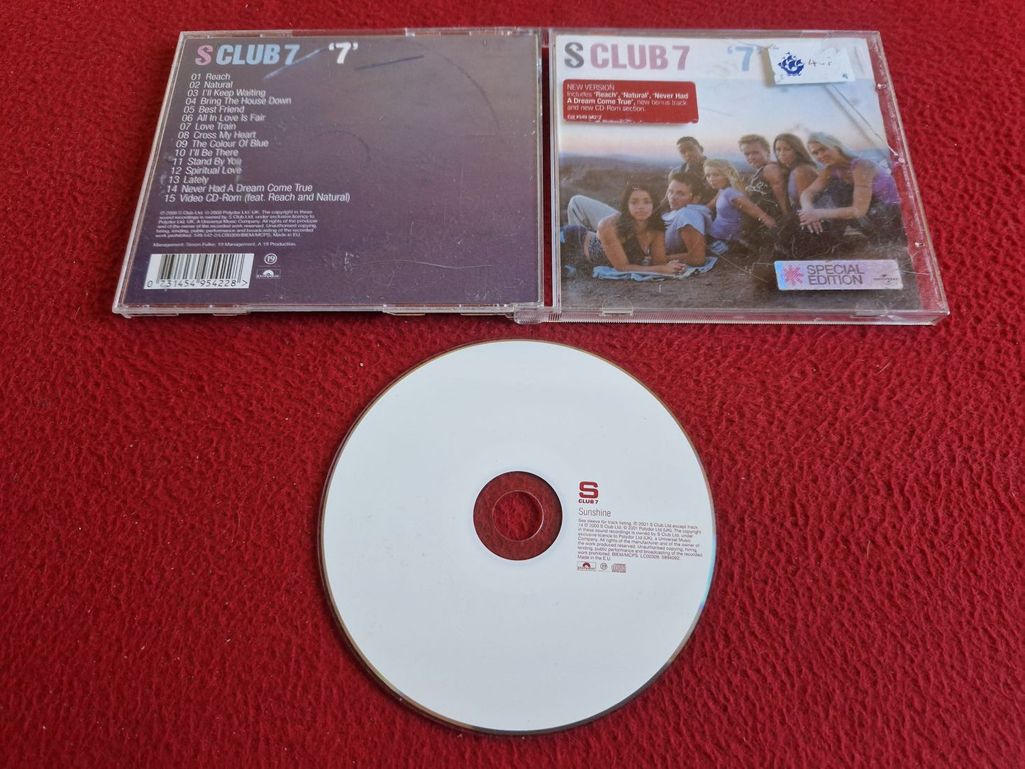 S CLUB 7 7 SPECIAL EDITION CD