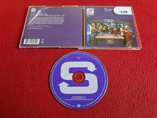 S CLUB 7 YOU CD