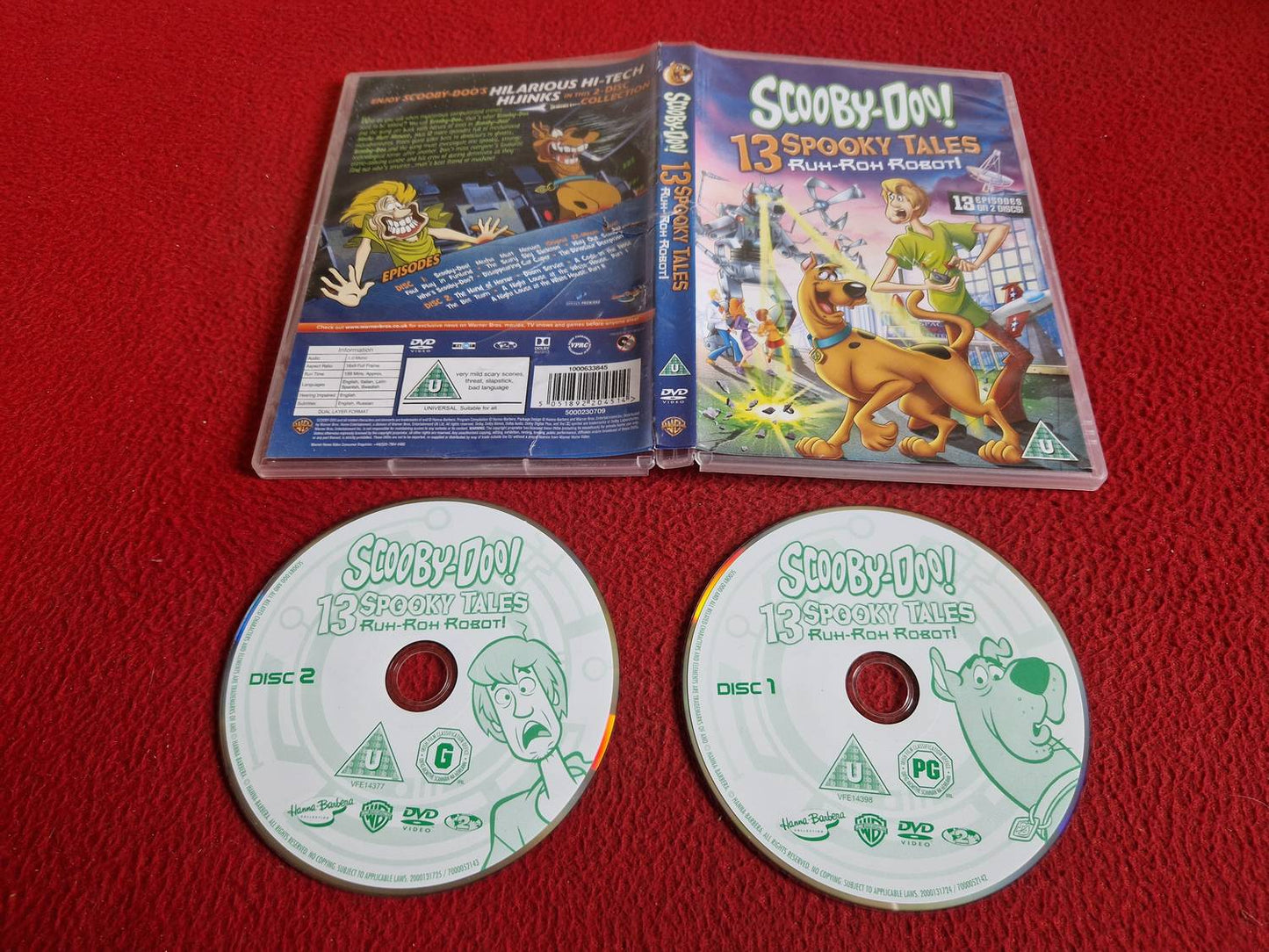 SCOOBY-DOO 13 SPOOKY TALES RUH-ROH ROBOT DVD