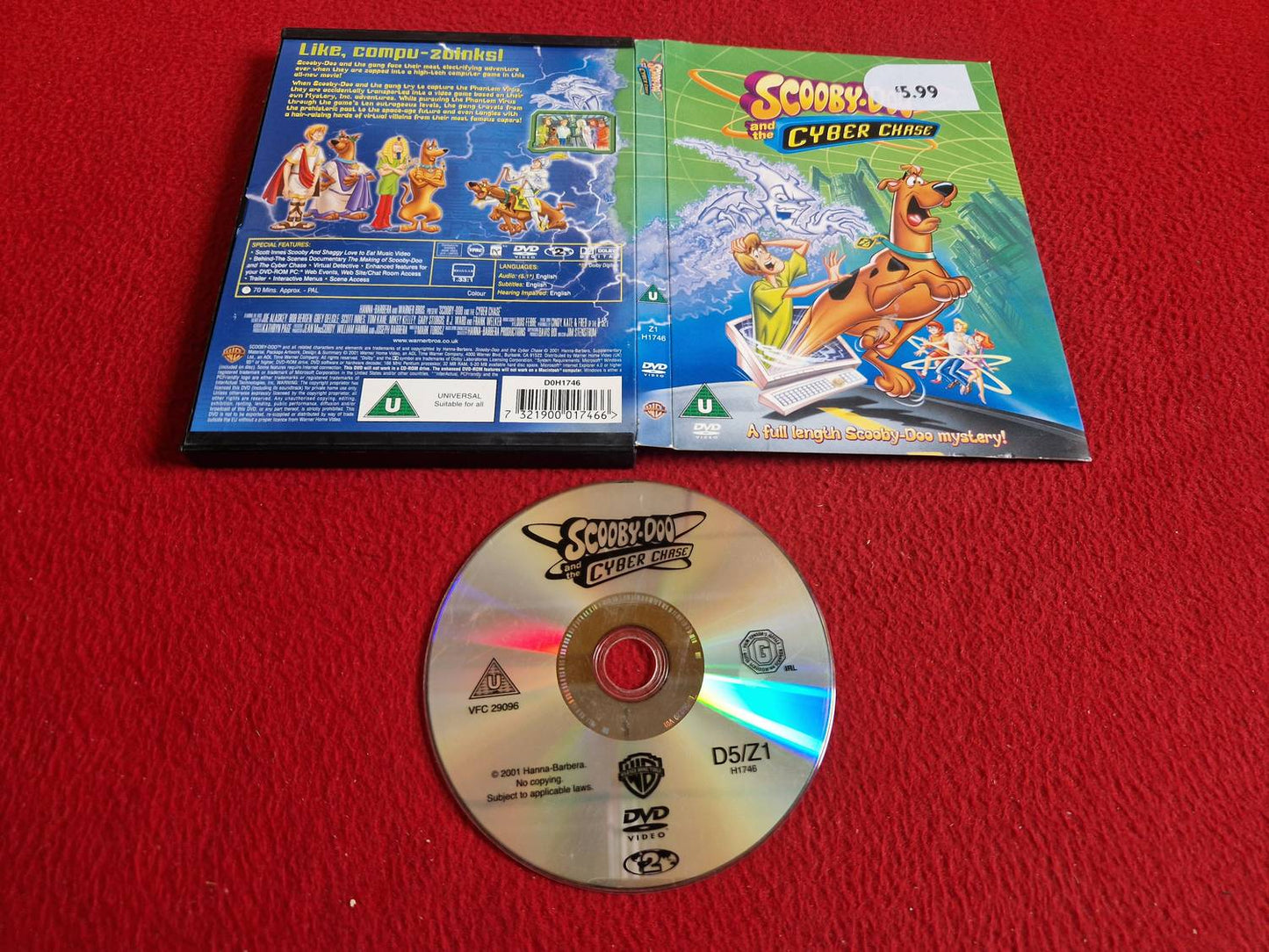 SCOOBY-DOO AND THE CYBER CHASE [ SNAPCASE ] DVD