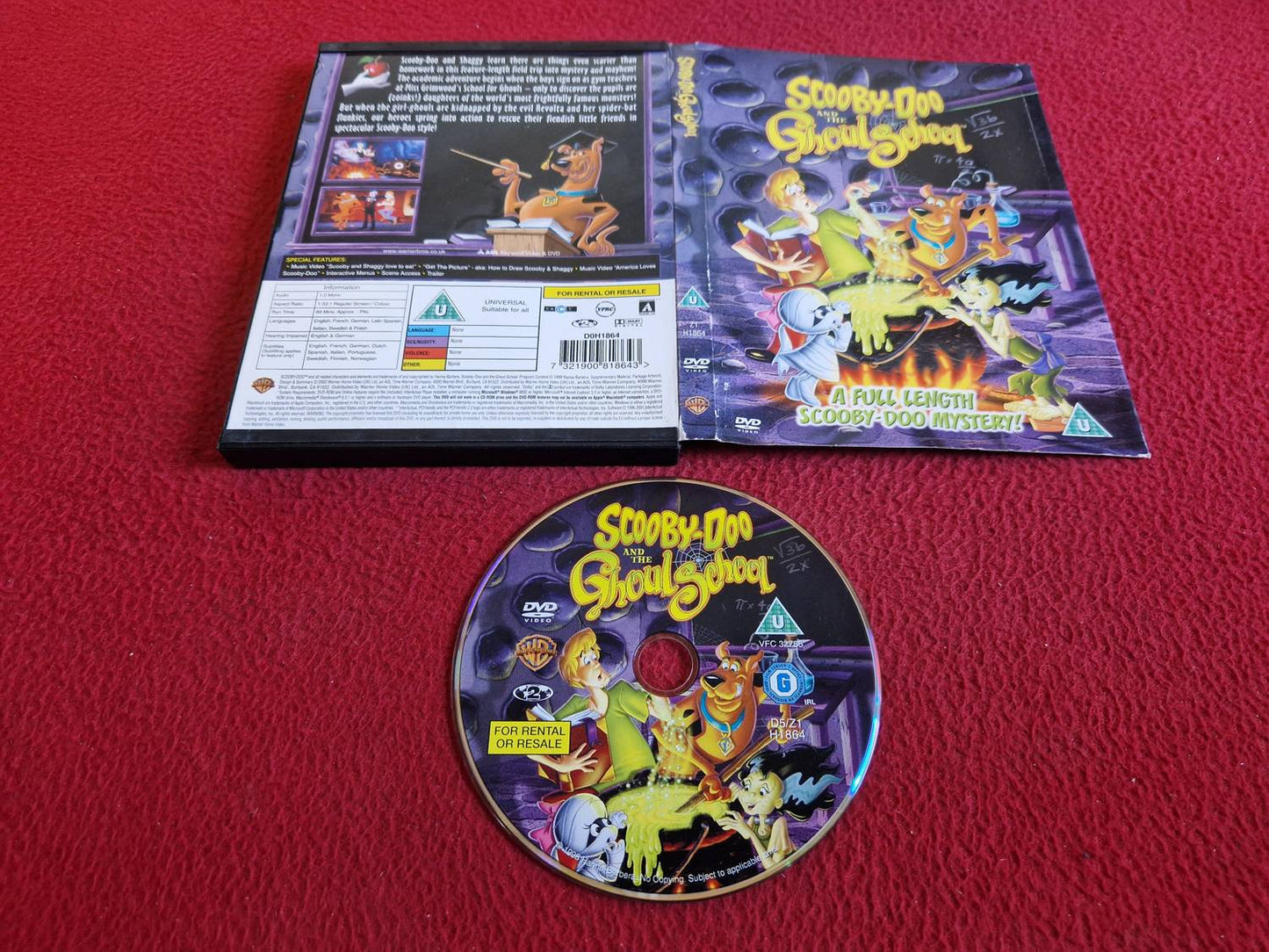 SCOOBY-DOO AND THE GHOUL SCHOOL [ SNAPCASE ] DVD