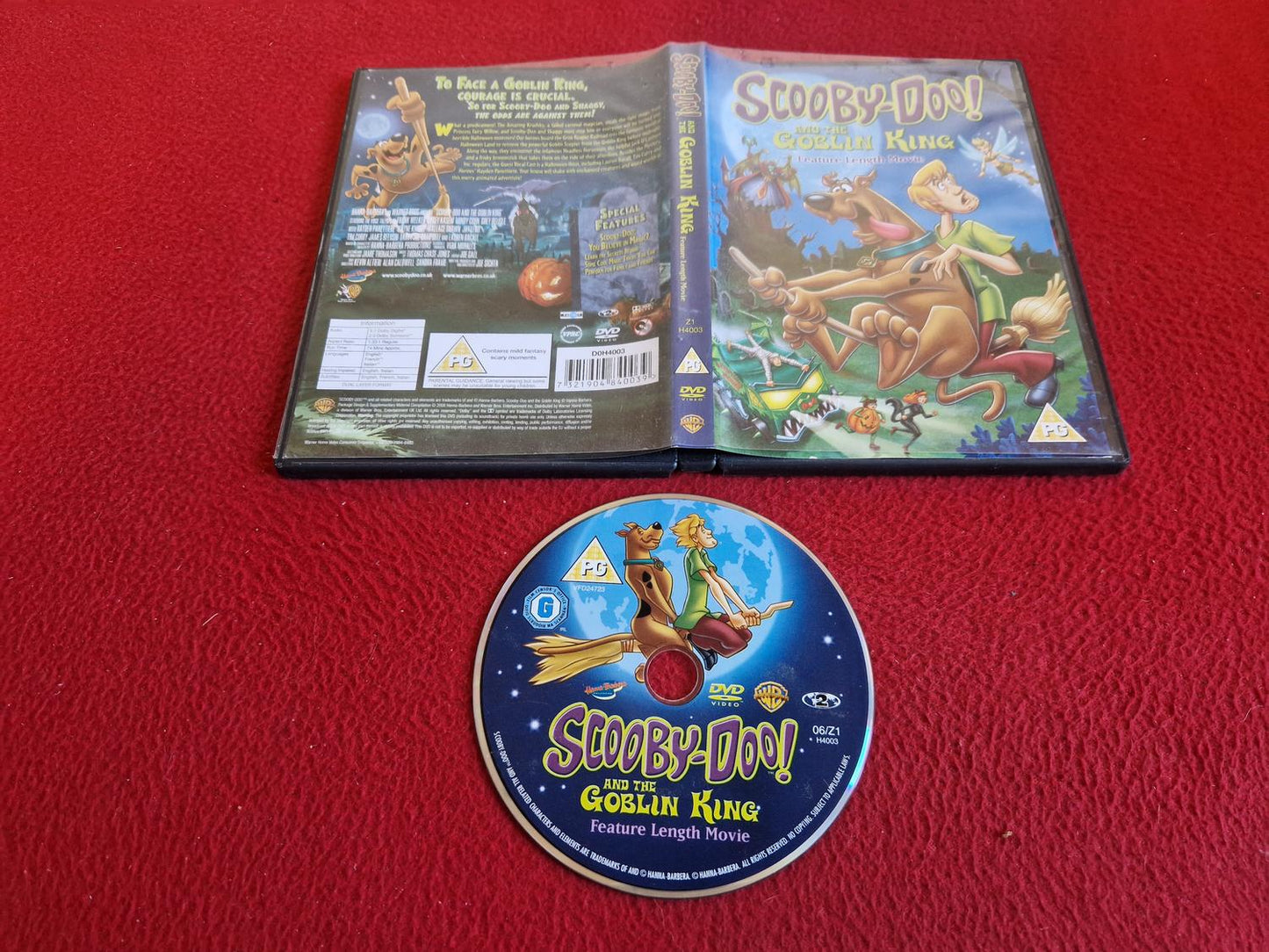 SCOOBY-DOO AND THE GOBLIN KING DVD