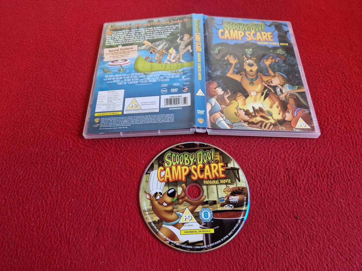 SCOOBY-DOO CAMP SCARE DVD