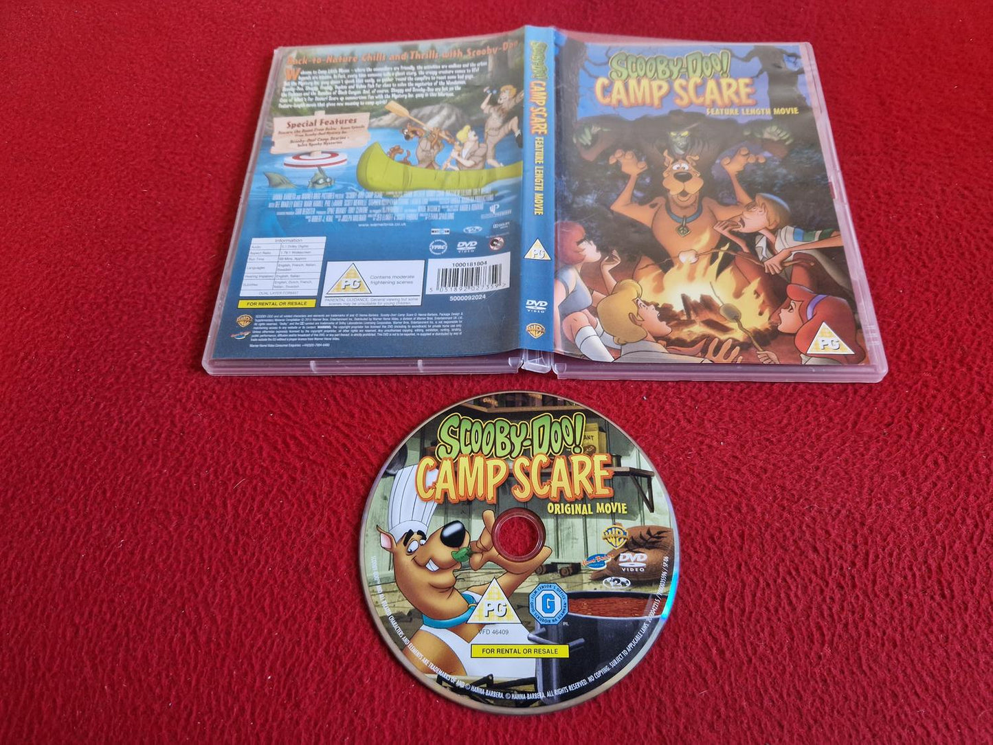 SCOOBY-DOO CAMP SCARE DVD
