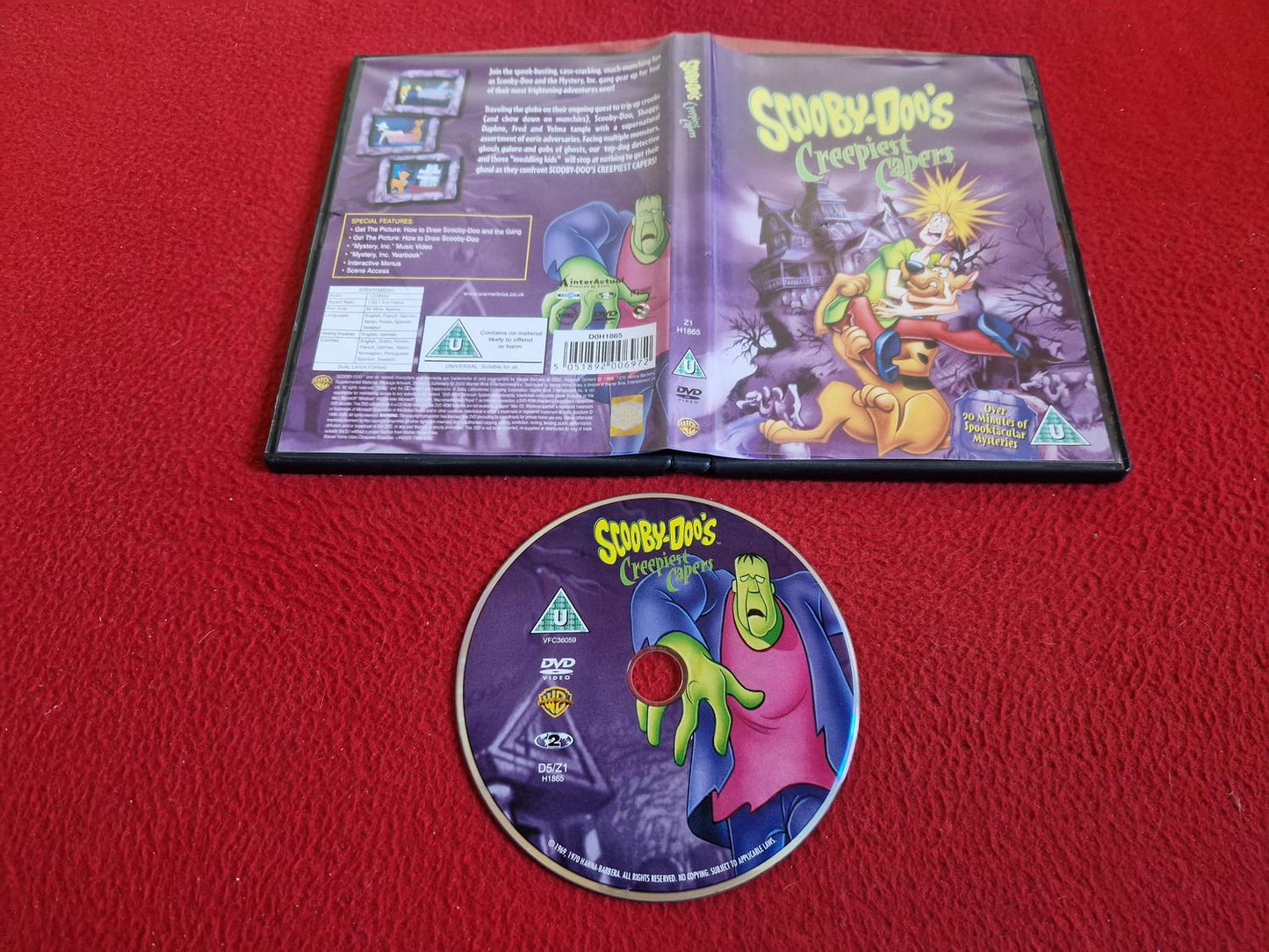 SCOOBY-DOO CREEPIEST CAPERS DVD