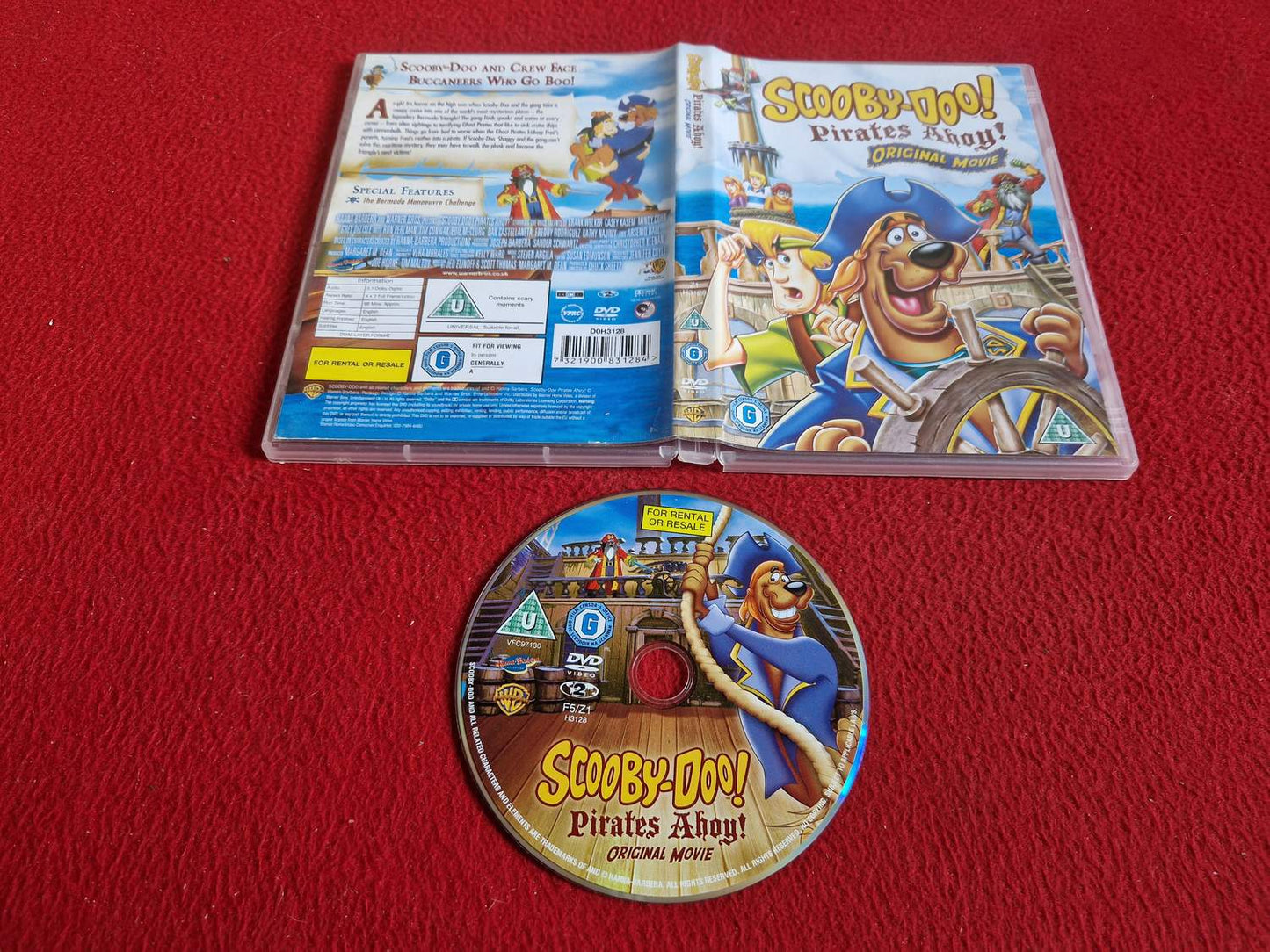 SCOOBY-DOO PIRATES AHOY! DVD