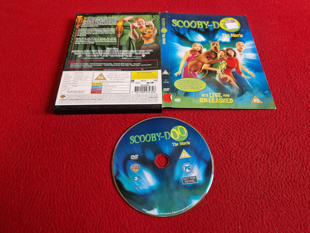 SCOOBY-DOO THE MOVIE [ SNAPCASE ] DVD