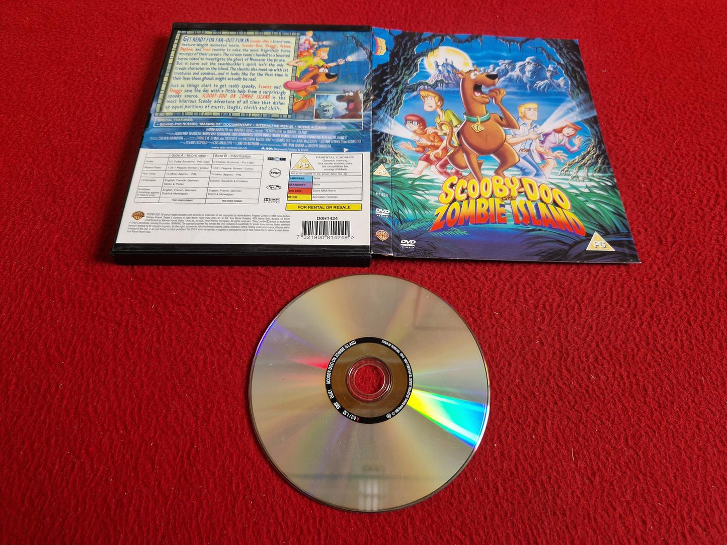 SCOOBY-DOO ZOMBIE ISLAND [ SVENSKT TAL FINNS ] [ SNAPCASE ] DVD