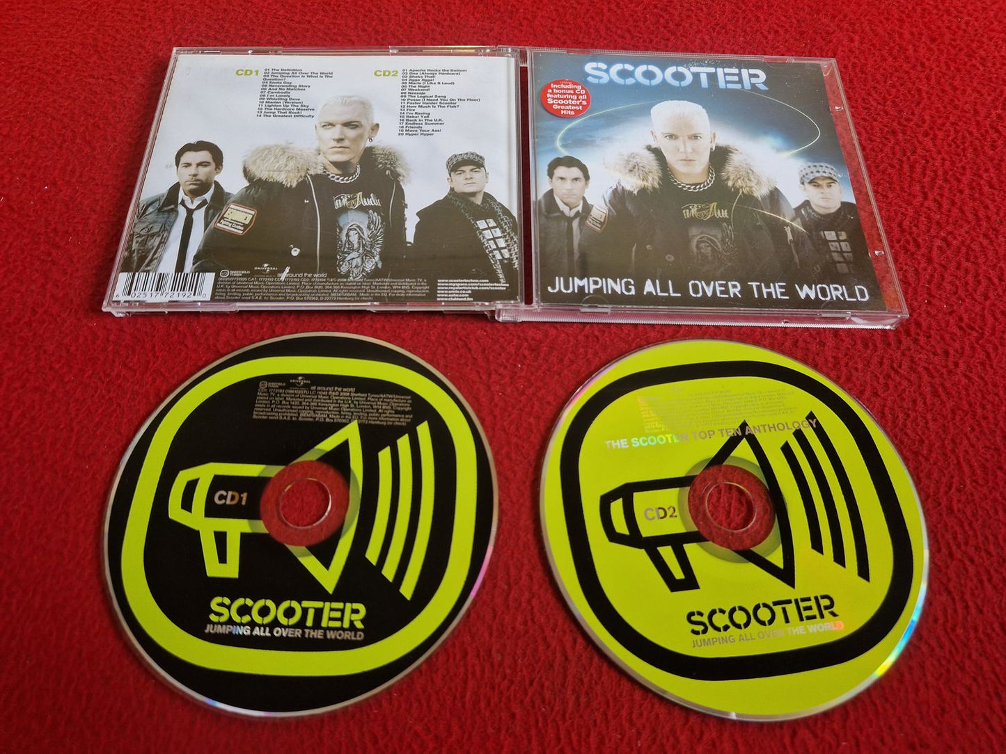 SCOOTER JUMPING ALL OVER THE WORLD CD