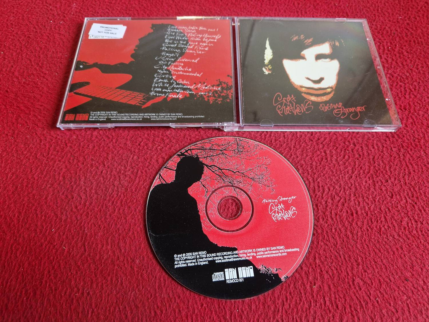 SCOTT MATTHEWS PASSING STRANGER CD