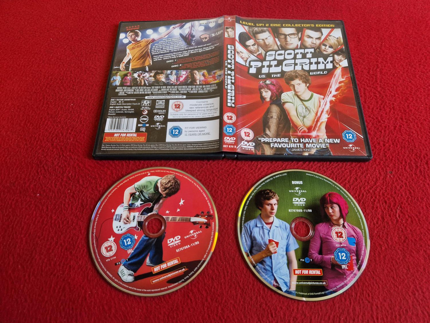 SCOTT PILGRIM VS. THE WORLD DVD