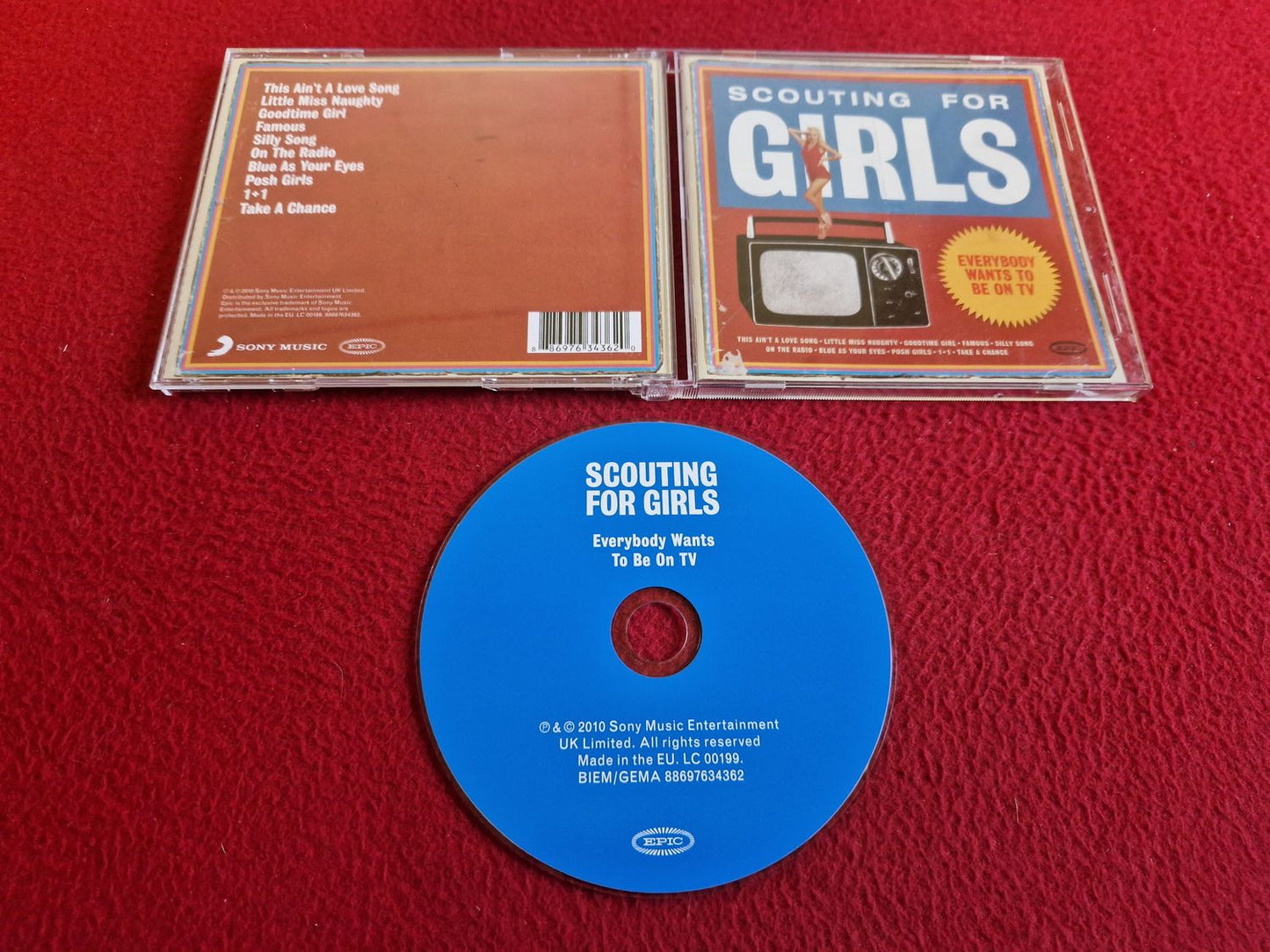 SCOUTING FOR GIRLS EVERYBODY WANTS TO BE ON TV CD