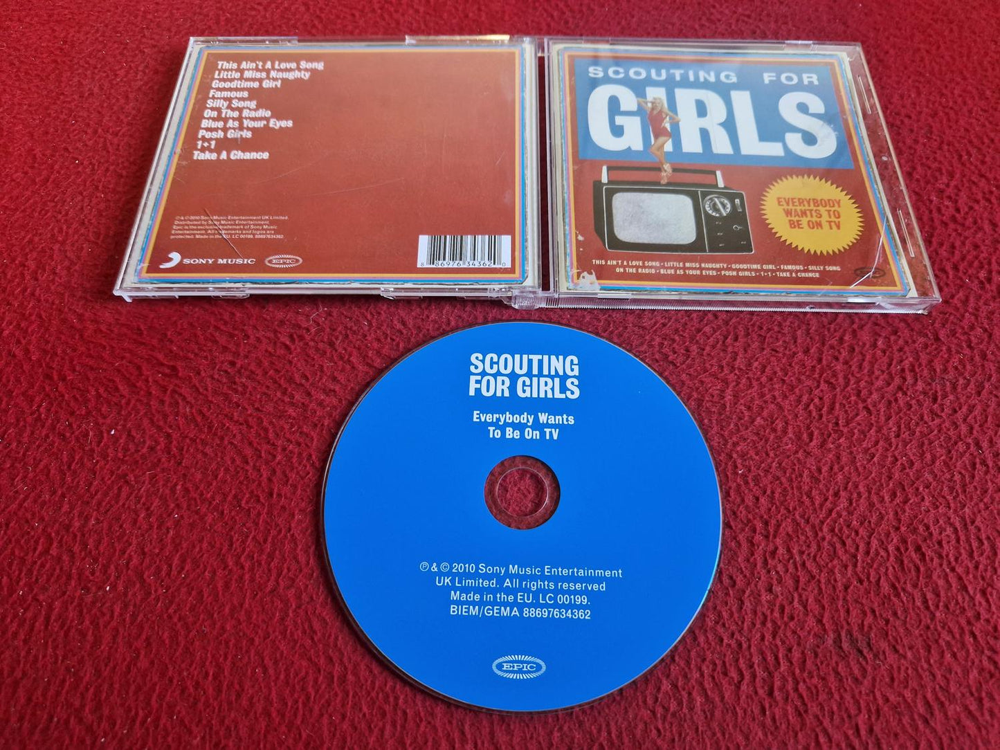 SCOUTING FOR GIRLS EVERYBODY WANTS TO BE ON TV CD