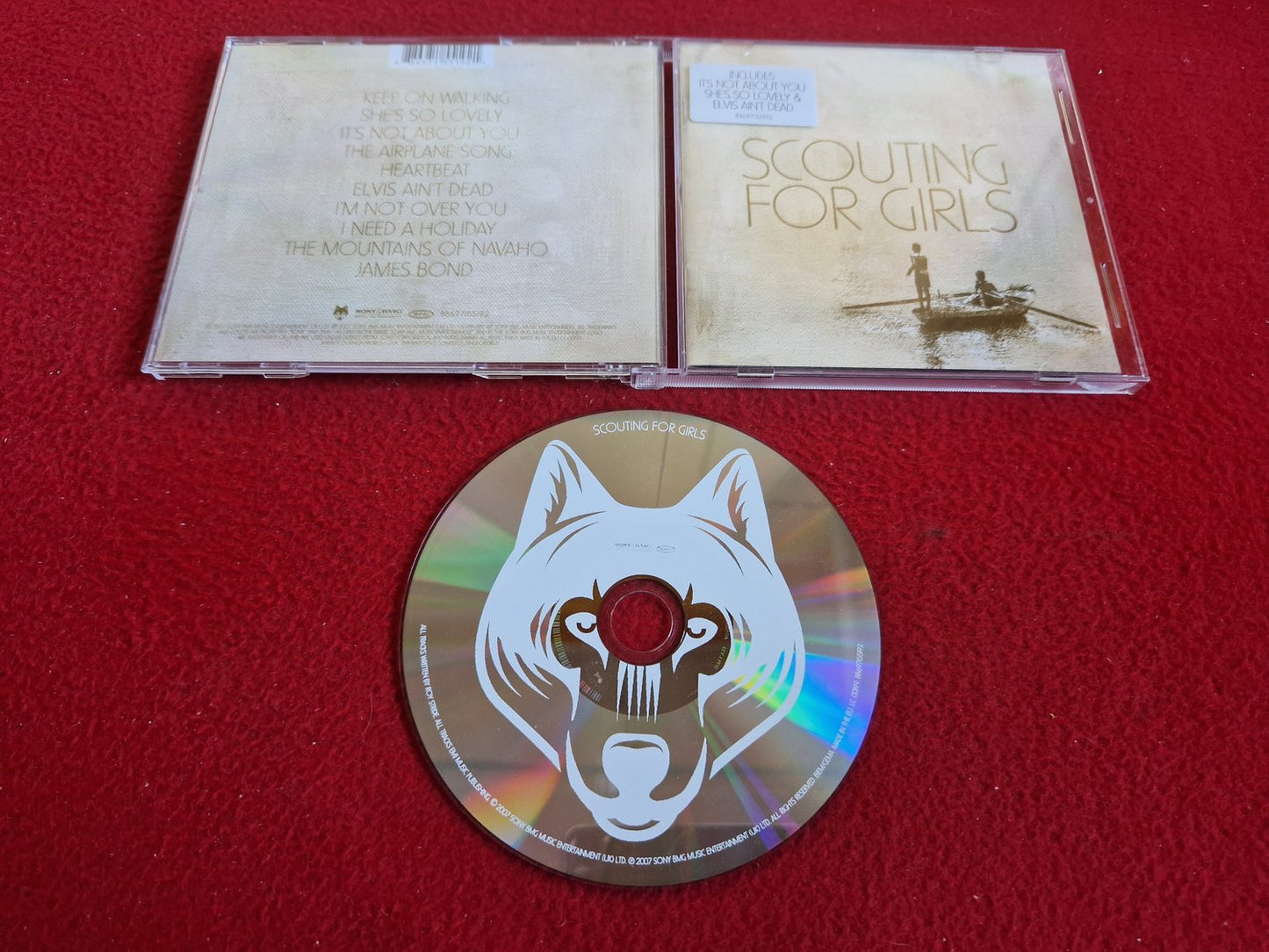SCOUTING FOR GIRLS - SCOUTING FOR GIRLS till CD