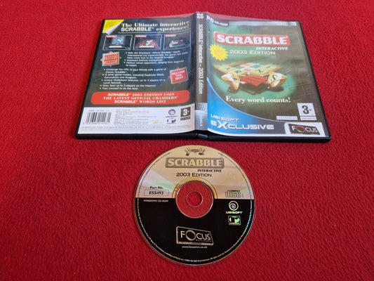 SCRABBLE INTERACTIVE 2003 EDITION till PC