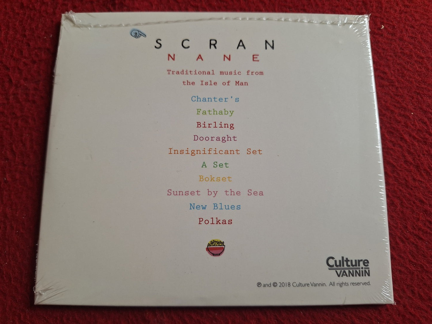SCRAN NANE TRADITIONAL MUSIC FROM THE ISLE OF MAN [ OÖPPNAD ] CD