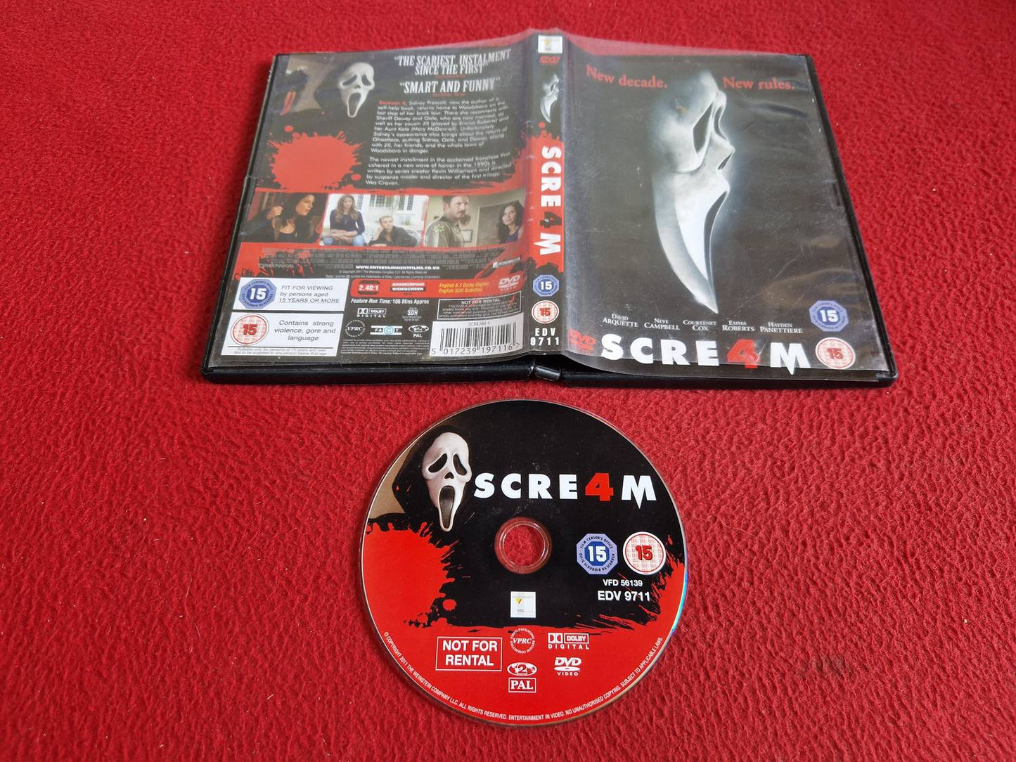 SCREAM 4 DVD