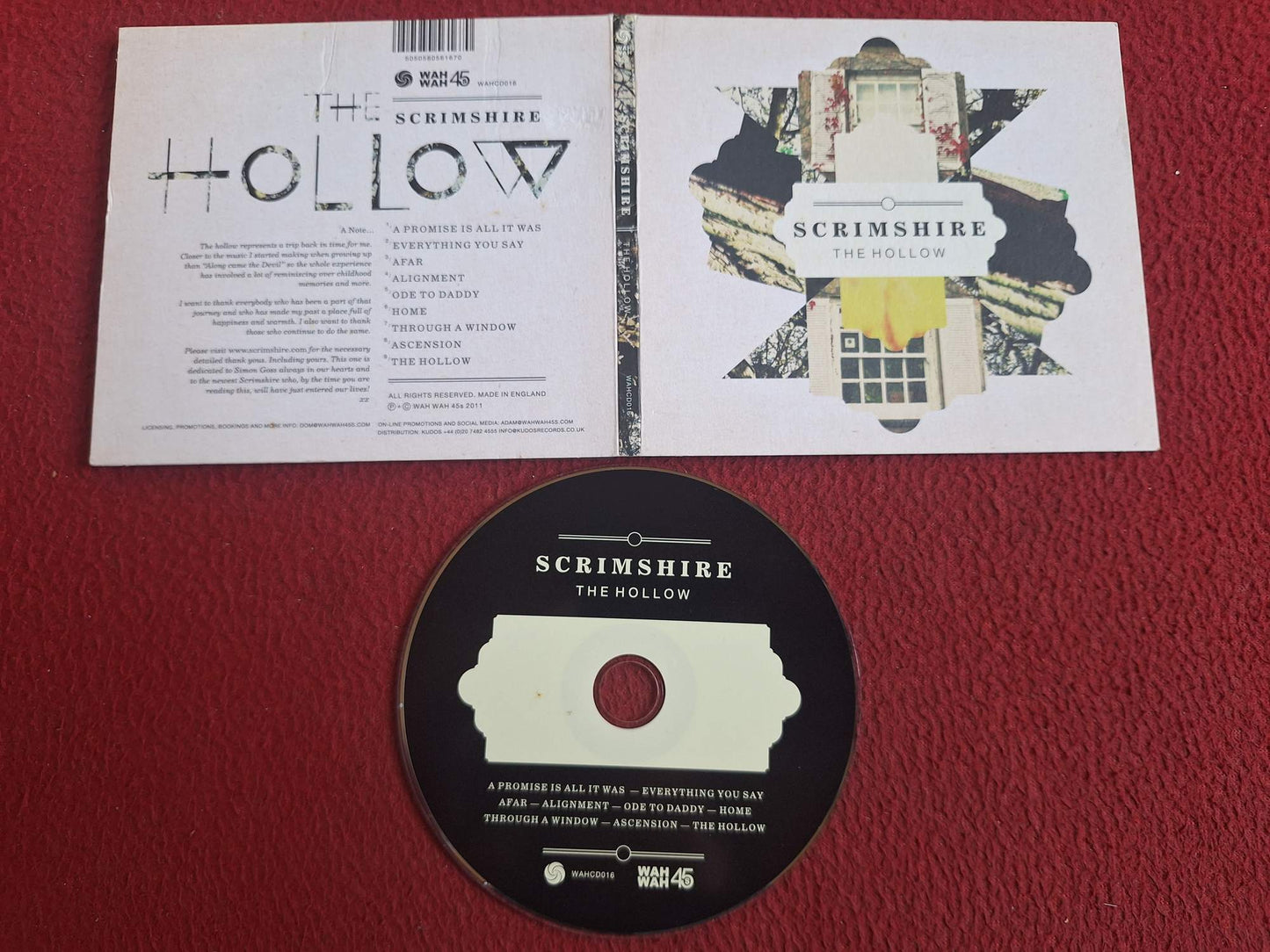 SCRIMSHIRE THE HOLLOW CD