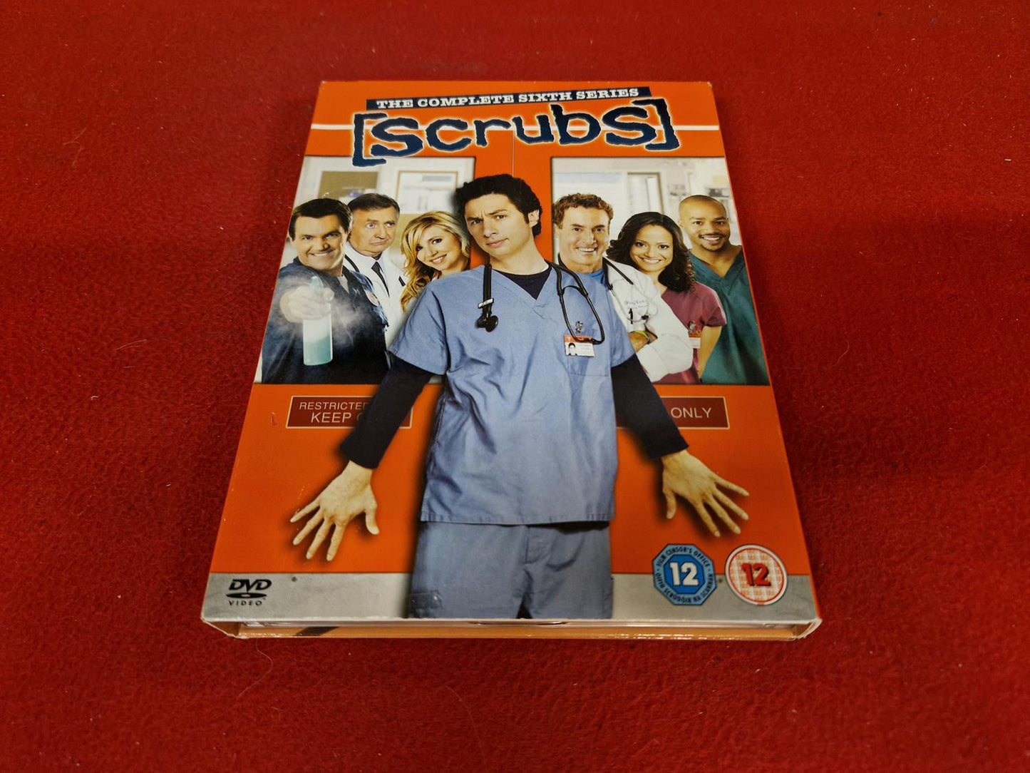 SCRUBS THE COMPLETE SERIES 6 BOX till DVD