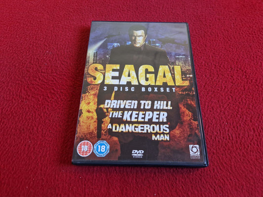 SEAGAL - DRIVEN TO KILL / THE KEEPER / A DANGEROUS MAN BOX DVD