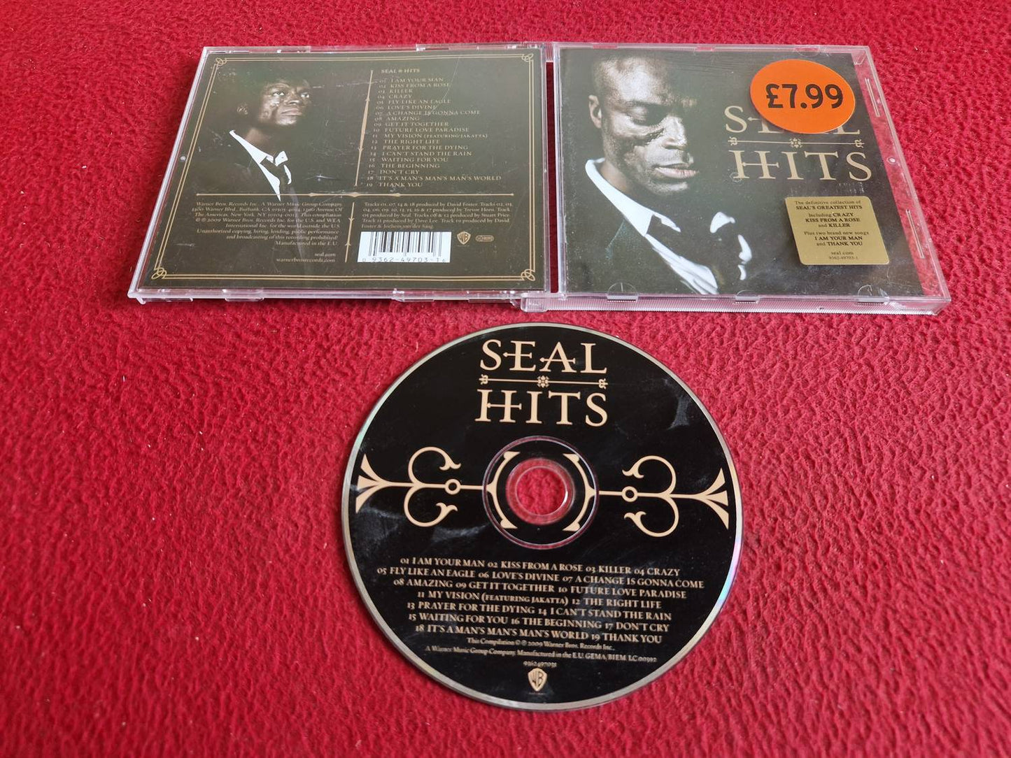 SEAL HITS CD