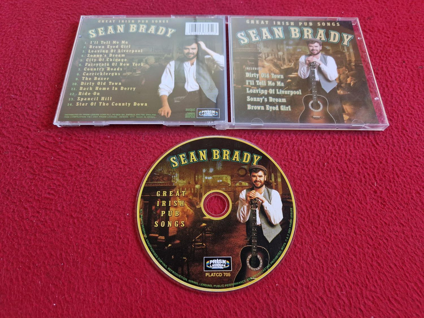 SEAN BRADY GREAT IRISH PUB SONGS CD