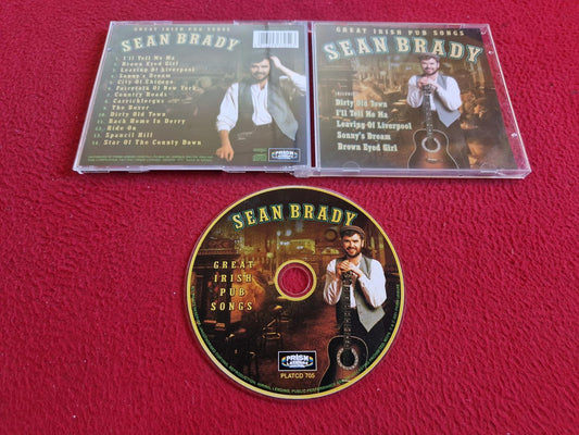 SEAN BRADY GREAT IRISH PUB SONGS CD