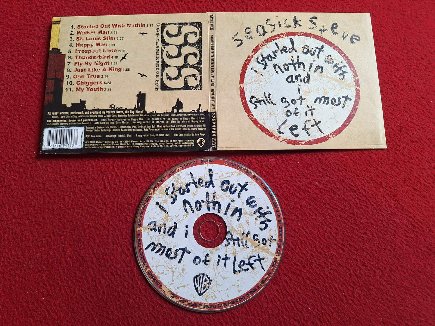 SEASICK STEVE I STARTED OUT WITH NOTHIN AND I STILL GOT MOST OF IT LEFT CD