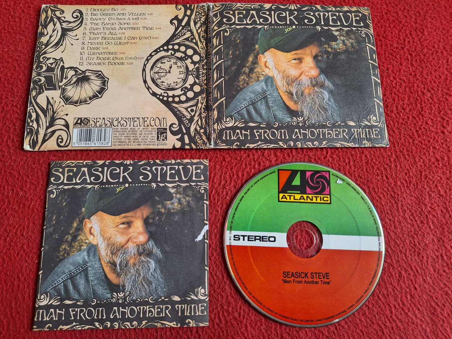 SEASICK STEVE MAN FROM ANOTHER TIME CD