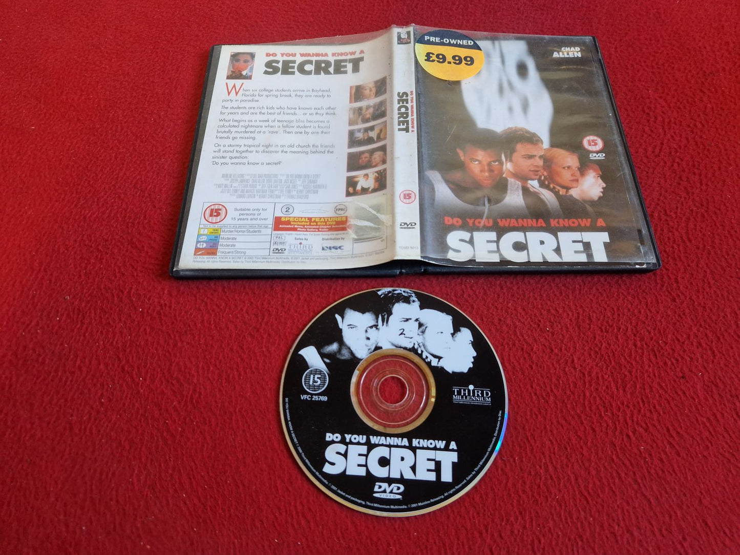 SECRET DVD