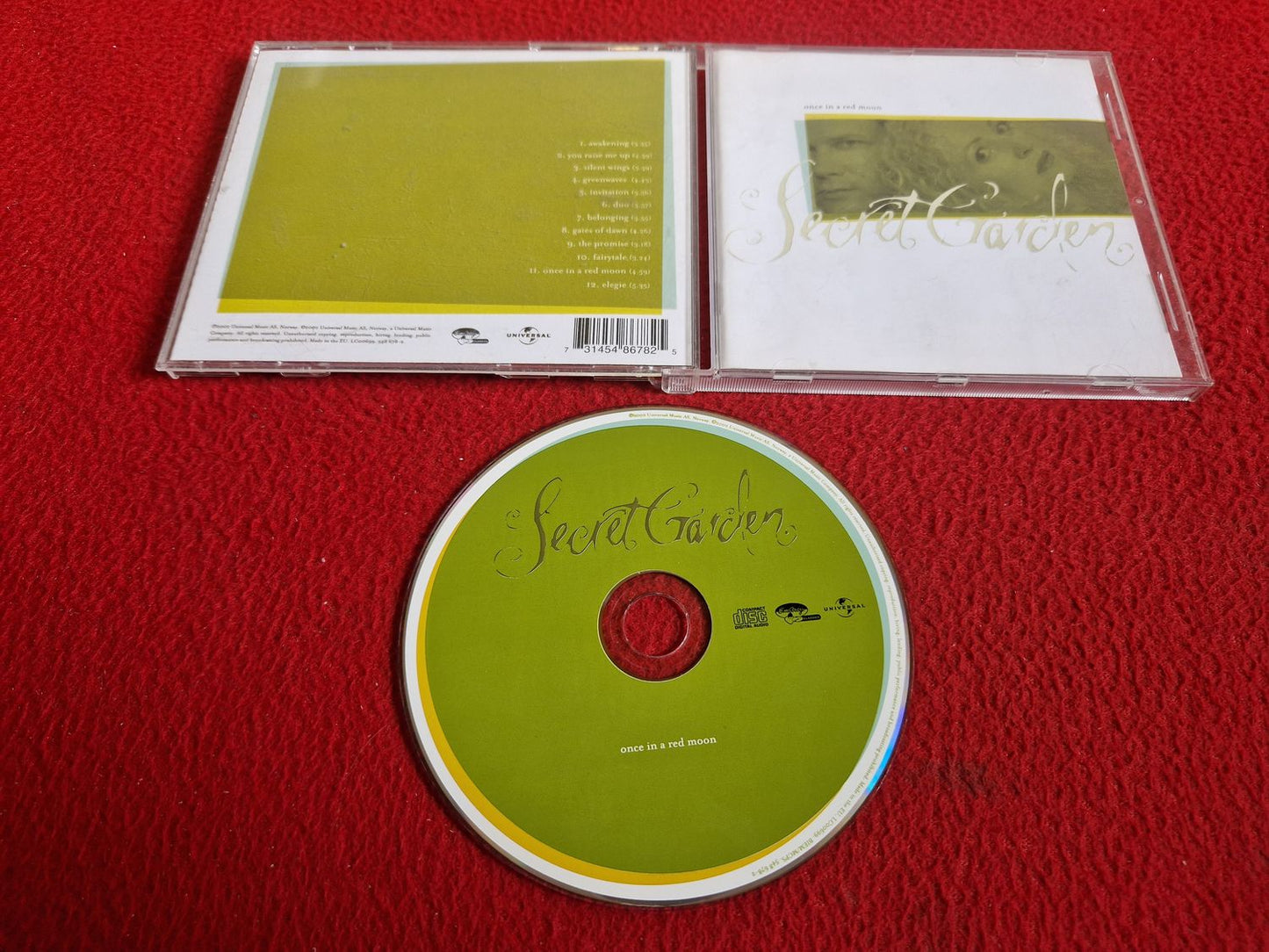 SECRET GARDEN ONCE IN A RED MOON CD