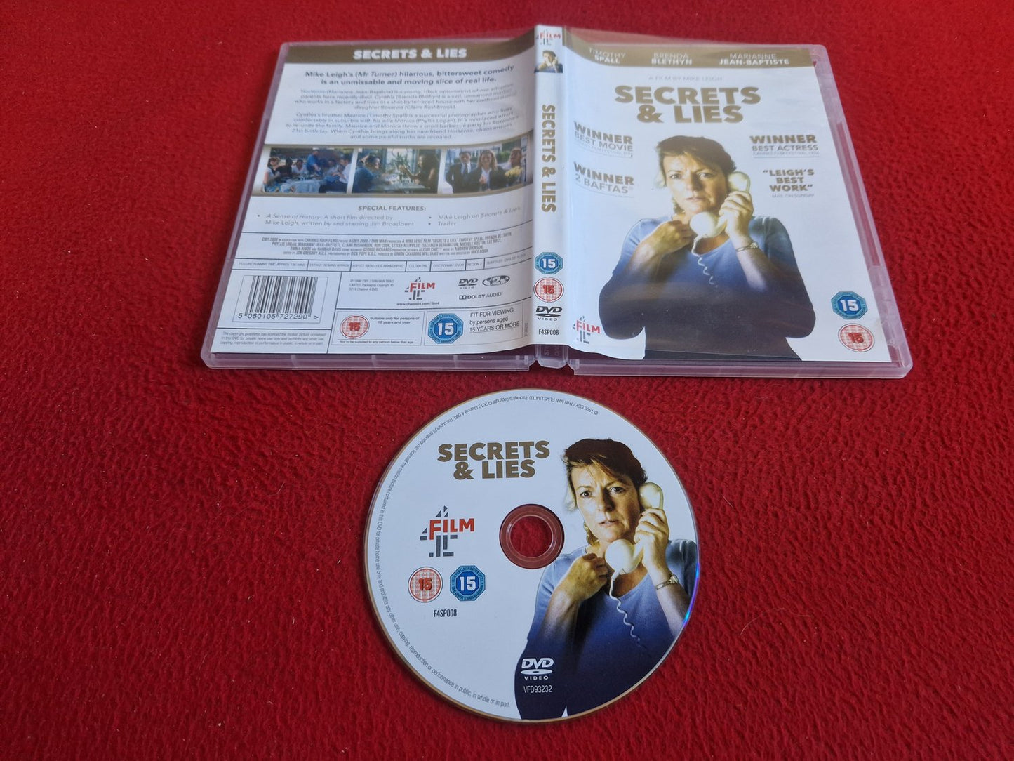 SECRETS & LIES DVD