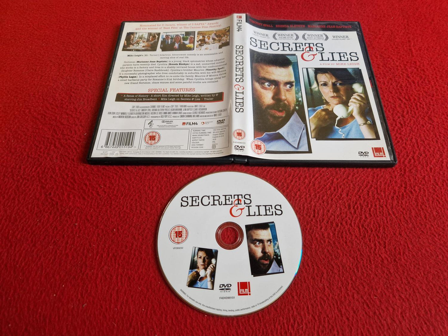 SECRETS & LIES DVD