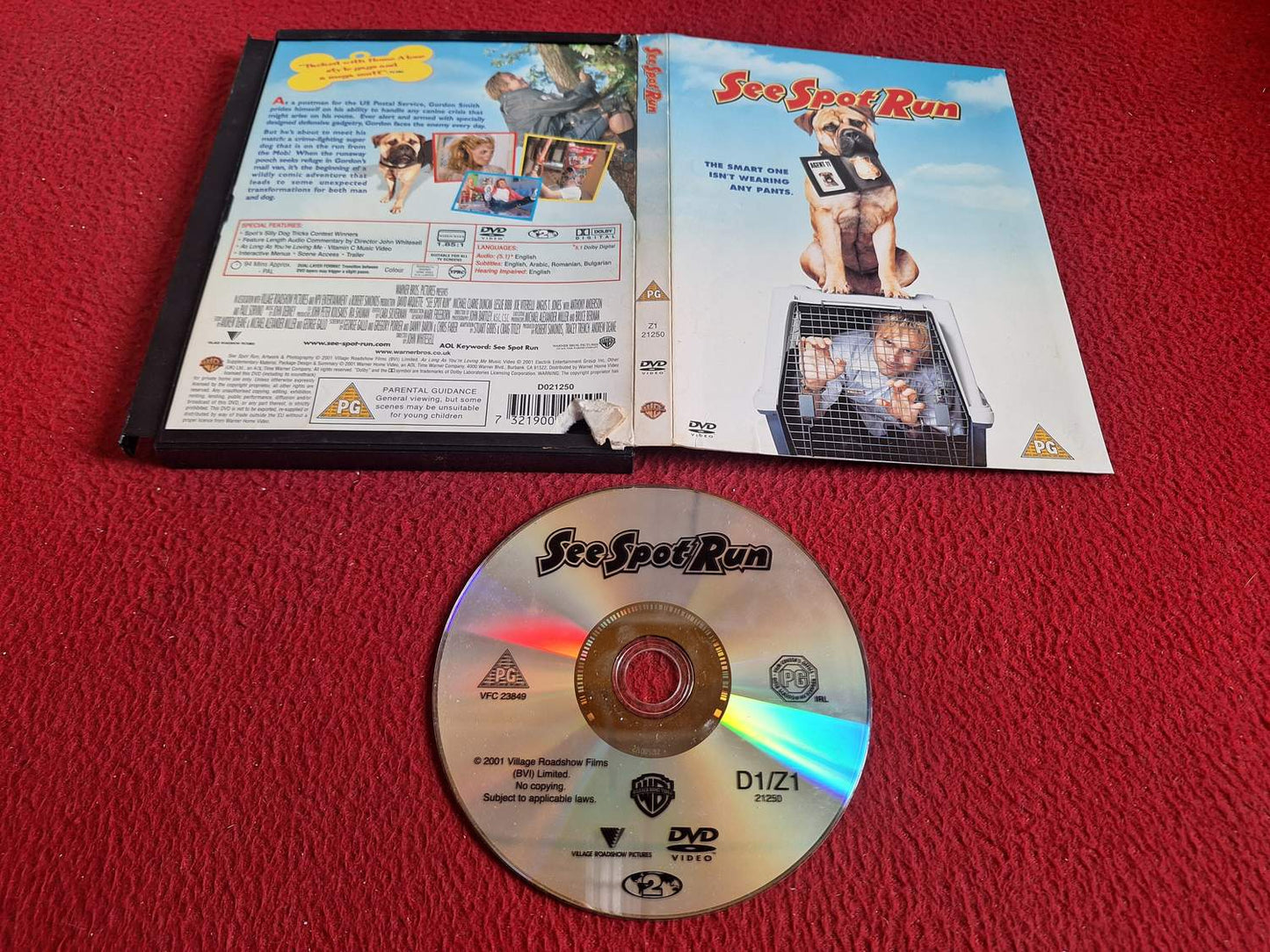 SEE SPOT RUN [ SNAPCASE ] DVD