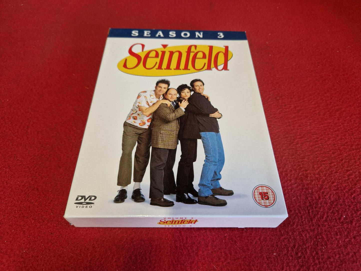 SEINFELD SEASON 3 BOX till DVD