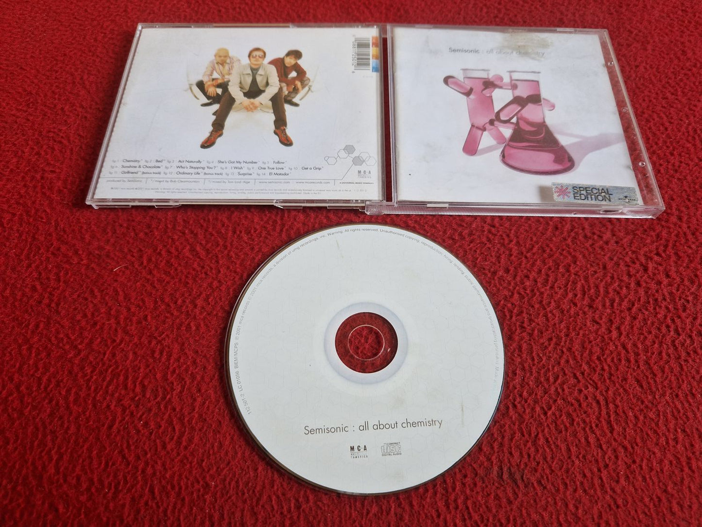 SEMISONIC ALL ABOUT CHEMISTRY CD