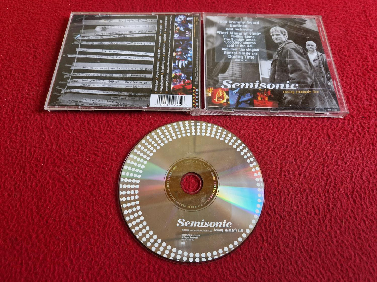 SEMISONIC FEELING STRANGELY FINE CD