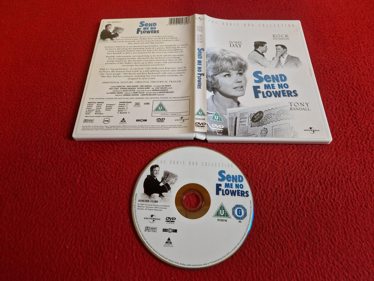 SEND ME NO FLOWERS [ SVENSK TEXT ] DVD